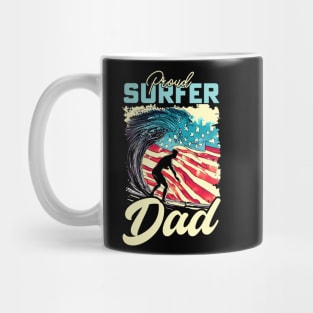 Proud Surfer Dad Mug